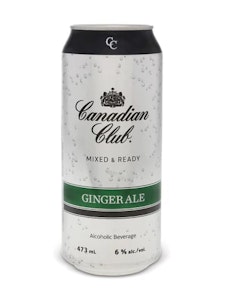 CANADIAN CLUB - CANADIAN CLUB GINGER ALE 473ML