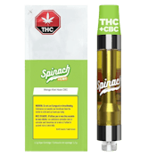 Spinach Mango Kiwi 10:1 THC:CBC 1.2g Prefilled Vape Cartridge