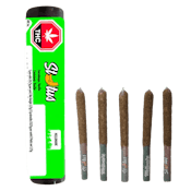 Mellonaire 5 x 0.25g Liquid Diamond Infused Pre-Rolls