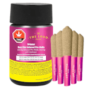 Drippyz Razz Fire 3 x 0.5g Liquid Diamonds & Kief Infused Pre-Rolls