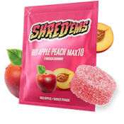 RED APPLE PEACH MAX10 - 10 x 10MG THC CHEWS