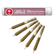 Passion Fruit Dream Distillate Infused Pre-roll 5x0.5g Distillates
