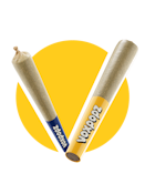 Shufflez Indica 2 x 0.5g Diamond Infused Pre-Rolls