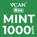 Vcan Bee Mint 1000 Puffs