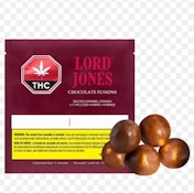 Lord Jones Chocolate Fusions Salted Caramel Crunch 1:1 THC|CBD Chocolates