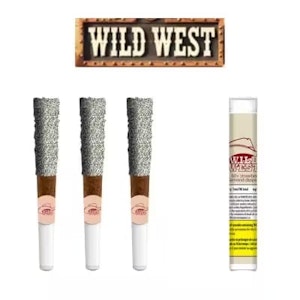 Wild West - 60+ Strawberry Stampede Diamonds Dipped Blunts 3 x 0.5g