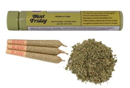 Blueberry Fuego 3 x 0.5g Pre-Rolls