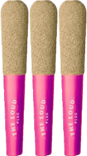 The Loud Plug - Drippyz Razz Fire Diamond Infused & Kief Coated Pre-Rolls 3x0.5g | 1.5g