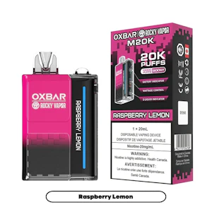 OXBAR - Raspberry Lemon - 20K Puff - 20ml - OXBAR M20K
