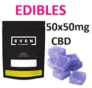 EVEN-BLACKBERRY LEMONADE FAST ACTING CBD GUMMIES - 50Pk