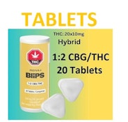INDIVA BLIPS - 20 CBG:THC TABLETS