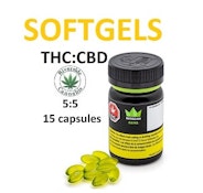 REDECAN - GEMS 5:5 THC/CBD 15 SOFTGELS