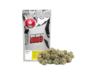Big Bag O' Buds - BIG BAG O' BUDS - Blueberry Dream 28g Dried Flower
