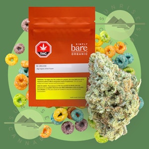 Simply Bare - FRUIT LOOPZ - ORGANIC - SIMPLY BARE - 28G