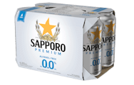 SAPPORO PREMIUM 0.0% 6 X 355 ML