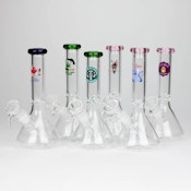 7" Glass Bong w/Bowl
