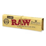 Raw Classic Connoisseur KS Slim Rolling Papers and Tips