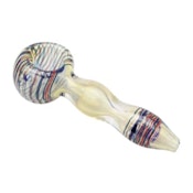 Glass Pipe Genuine Pipe Co 3" Double Blown Fumed