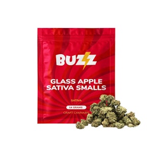 Buzz Cannabis - Glass Apple Sativa Smalls 14gr