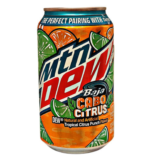 Mtn Dew Baja Cabo Citrus 355ml (USA)