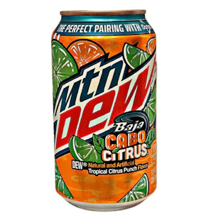 Snacks Xclusive - Mtn Dew Baja Cabo Citrus 355ml (USA)