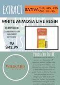 WILDCARD - WHITE MIMOSA LIVE RESIN CART