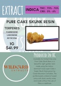 WILDCARD - PURE CAKE SKUNK CURED RESIN