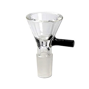 Distant Shores Trading Co. - Funnel Bowl -BLACK 14MM