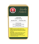 Woody Nelson - 33 Splitter Cured Resin Vape (1g)