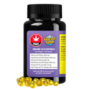 CBN:CBD 10:10 Softgels (100 x 10mg) - Glacial Gold