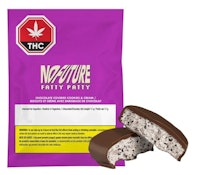 Fatty Patty Chocolate Covered Cookies & Cream 1x17g Chocolate
