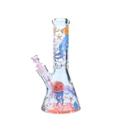 Castle Glass Works 12" Jelly Fish Bong