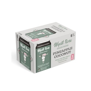 Wyatt Rose - WYATT ROSE PINEAPPLE COCONUT TEQUILA - 6PK