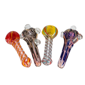 ONE - 4.5" Fancy Glass Pipe