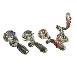 Laughlan Glass - Laughlan Glass - Clear Spiral Spoon