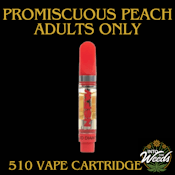 Promiscuous Peach NSFW Liquid Diamond 510 Thread Cartridge - 1g