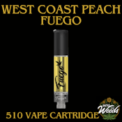 West Coast Peach 510 Thread Cartridge - 1g