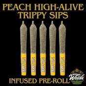 Peach High-Alive Infused Pre-Roll - 5x0.5g
