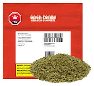 Back Forty - Pine Tar Kush Milled Flower 7g Dried Flower
