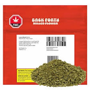 Back Forty - Lemon Diesel Milled Flower 7g Dried Flower