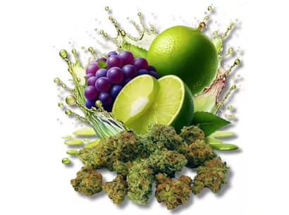 Grape Limeade Botanical Buds 14g Dried Flower