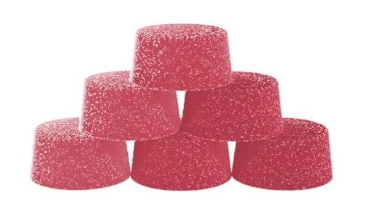 BIGGIES - Raspberry Ginger Ale Live Resin 10mg THC 6pk Chews