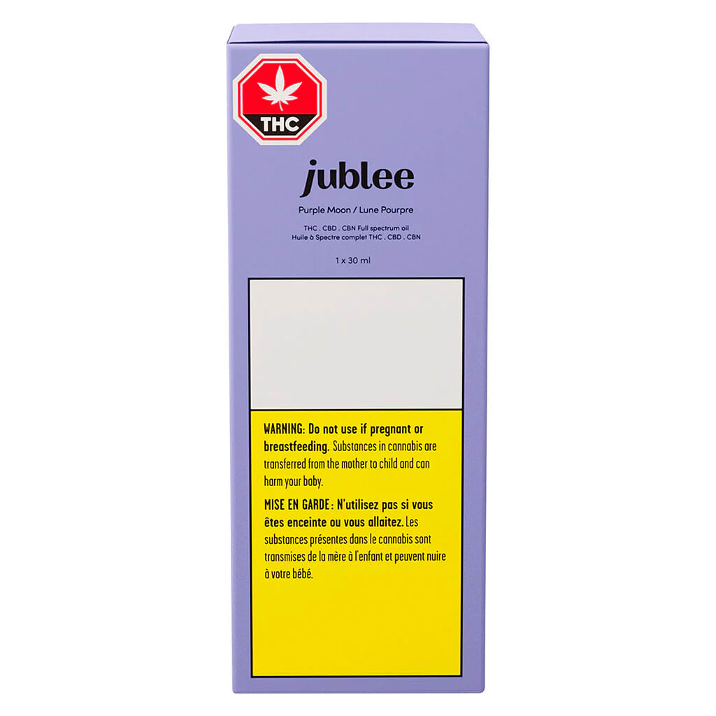 Jublee Purple Moon CBN Full Spectrum Night Oil 30ml