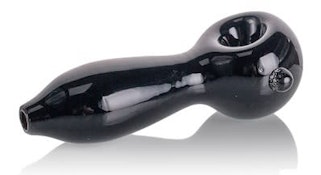 4.7'' Spoon Glass Hand Pipe- Black
