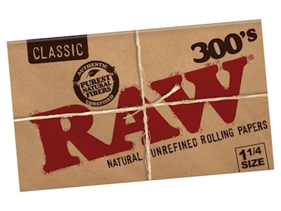 Raw - Papers- RAW 300s 1.25 Rolling Papers