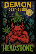 Demon Deep Sleep (Rotating) 3.5g Dried Flower by Headstone Cannabis