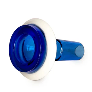 Red Eye Glass - 14mm Spacecraft Pull-Out (BLUE)
