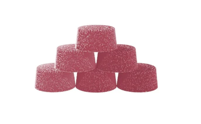 BIGGIES - Raspberry Ginger Ale Live Resin Gummies - 6x10mg THC Main Image