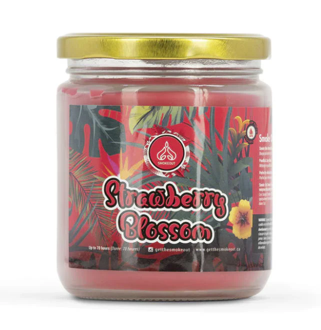 WEST COAST GIFTS - Smoke Out Candles - Strawberry Blossom Main Image