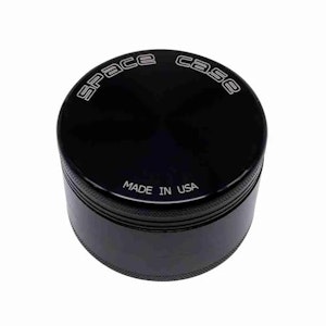Space Case - Metal 4 Piece Grinder - Black